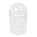Umbra Mini Waste Can, White/Onyx