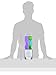 Creative Motion Twin Motion Lamp, Yellow Wax/Blue Liquid with Purple Glitter