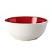 Rachael Ray Rise Stoneware 16-Piece Dinnerware Set, Red