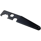 Enhanced AR15 Armorer Stock Spanner Wrench with Handle
