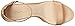 Nine West Women's Nicetoseeu Leather Wedge Sandal
