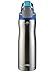 Contigo AUTOSEAL Fit Trainer Stainless Steel Water Bottle, 20 oz, Stainless Steel