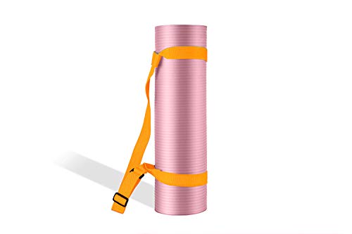 image for WEHE Yoga Strap Mat Strap Sling with Adjustable Buckle, Carrying Strap
