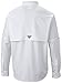 Columbia Men's Standard Blood and Guts III LS Woven Shirt, White, Large