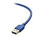 Cable Matters 5Gbps USB Extension Cable - 3ft, USB 3.0 Extension Cable, Male to Female USB3.0 Extender, Compatible with Webcam, VR Headset, Printer, Hard Drive, Blue