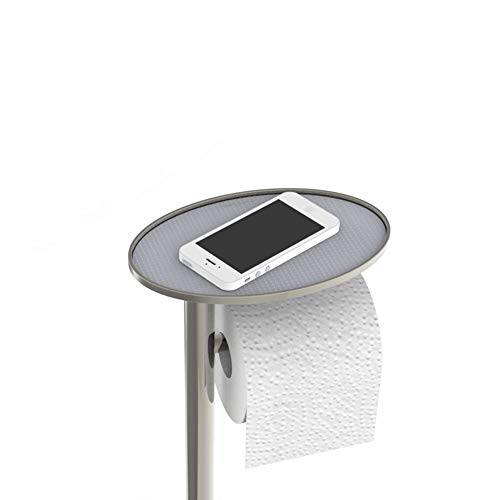 Better Living Products 54584 OVO Toilet Caddy with Tray, Chrome