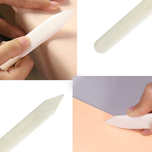 MIUSIE 2 Pieces Bone Folder -Convenient Paper Scoring Tool for Beginners Or Professionals-Burnishing Tool for Paper/Bookbinding/Office Supplies/Card Making - Thumbnail 5