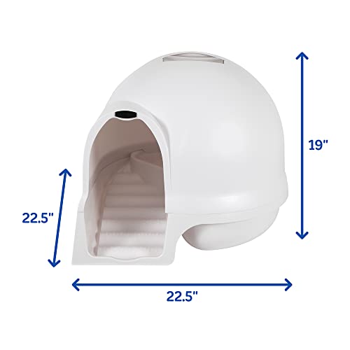 Petmate Booda Clean Step Cat Litter Box Dome (Made in the USA with 95