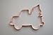 Pickup Truck with Christmas Tree Cookie Cutter 5.5 Inch Handcrafted in USA by The Fussy Pup