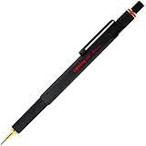 rOtring 1904447 800 Retractable Mechanical Pencil, 0.5 mm, Black Barrel