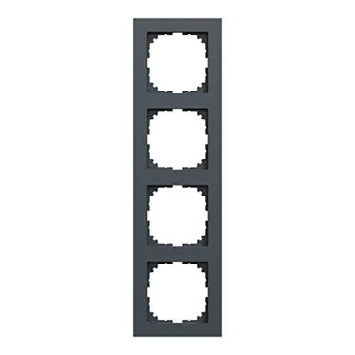 Schneider Electric Merten M-Pure-Rahmen, 4-fach, MEG4040-3614
