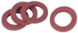 5 pack (50 total washers) - Gilmour 01RW Rubber Hose Washers - Stop Leaking Garden hoses & Faucets
