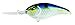 Strike King Pro-Model 6XD Deep Diving Freshwater Crankbait, Juicy Shad