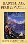 Earth Air Fire & Water 1st (first) edition Text Only - Scott Cunningham