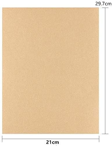 The Newest Brands Outlet Online 50 Sheets A4 Kraft Papers Cards 300gsm Brown Kraft Cards Eco Friendly Kraft Papers For Craft Made Inkjet Printer And Laser Printer 21 X 29 7cm Kitchen Home