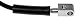 Dorman H380936 Rear Center Brake Hydraulic Hose Compatible with Select Ford / Lincoln Models