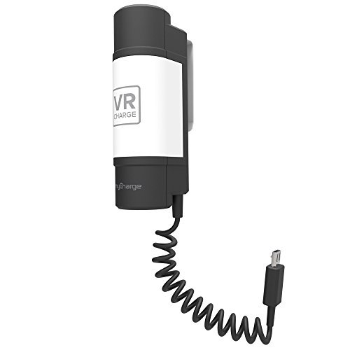 image for myCharge VRCharge Portable Charger for Samsung Gear VR - White/Black