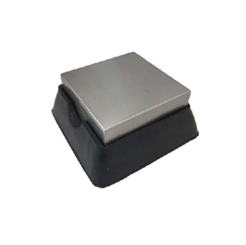 Bench Block, Steel and Rubber, 2-1/2 Inches | DAP-520.001