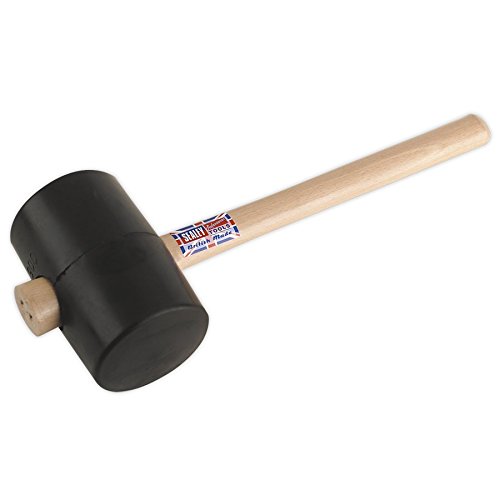 Jack Sealey - Sealey Rubber Mallet 2.5Lb Black