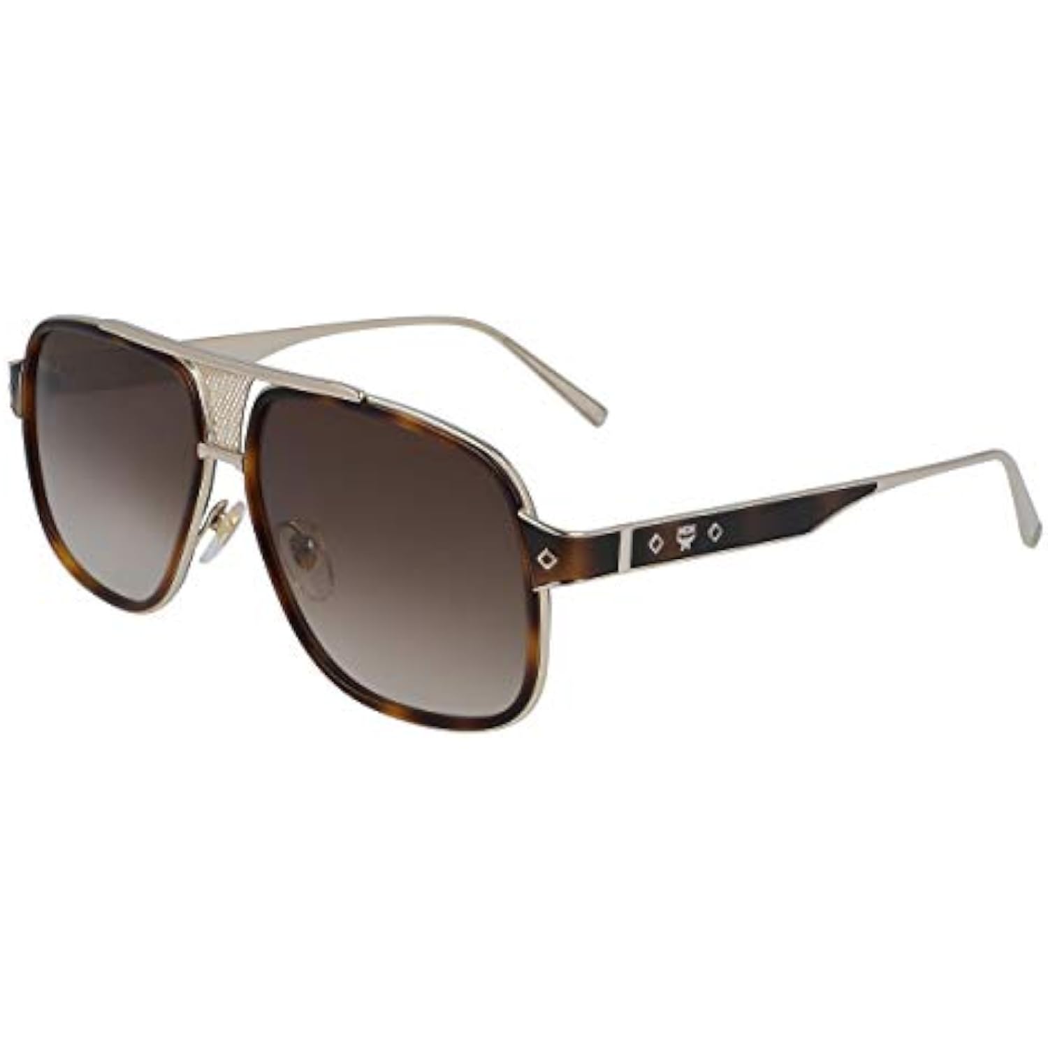 NEW MCM 137S 214 Havana & Gold Sunglasses with Brown Lenses  display picture 3