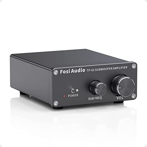 Fosi Audio TP02 TDA7498E Subwoofer Amplifier Mini Sub Bass Digital
