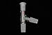 Glass Distilling Adapter Three Way Joints 24/40, Glass Distilling Head