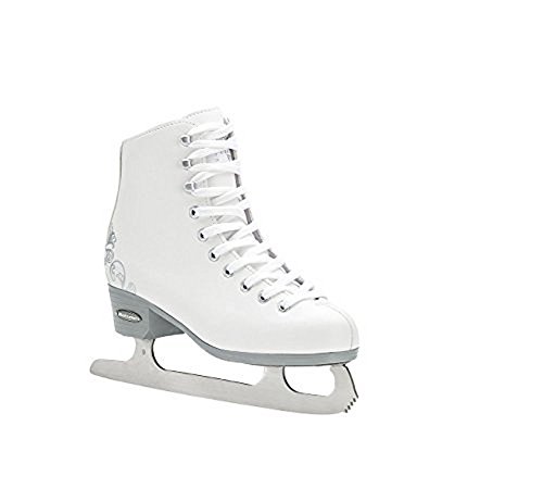 Bladerunner Ice by Rollerblade Allure Girls Figure Skates, White, Ice Skates, Youth, Junior size 11J