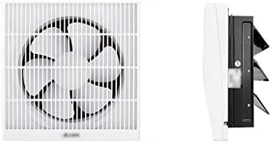 Exhaust Fans 10 Inch Toilet Bathroom Panel Size: 338 * 351mm Power: 34w Air Volume: 720m3 / H Noise: 58 Decibels Power Cord Length: 20~30cm Machine Thickness: 114mm (Color : B)