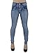 Colombian Design, High Waist, Butt Lift, Levanta Cola, Skinny Jeans in M. Blue Size 7
