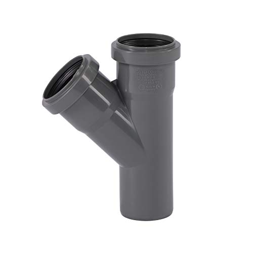 Ostendorf HTsafe Abzweig DN 50/50 mm 45 Grad HT-Rohr