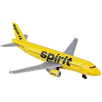 Daron Spirit Airlines Single Die-Cast Plane