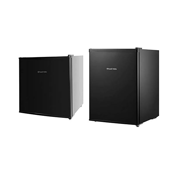 Russell-Hobbs-RHTTFZ1B-32L-Table-Top-A-Energy-Rating-Freezer-Black-RHTTF67B-66-Litre-A-Reversible-Doors-Table-Top-Mini-Fridge-Black Russell Hobbs RHTTFZ1B 32L Table Top A+ Energy Rating Freezer Black & RHTTF67B 66 Litre A+ Reversible Doors Table Top Mini Fridge, Black
