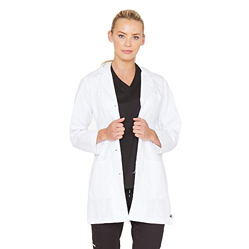 Grey's Anatomy 4481 34" Women's Princess Seam Lab Coat White XS