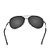 PGXT Premium Full Mirrored Aviator W/ Flash Mirror Lens Uv400 Sunglasses Eyewear Black
