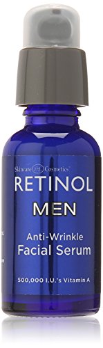 Retinol Anti Wrinkle Facial Serum for Men, 1 Fluid Ounce