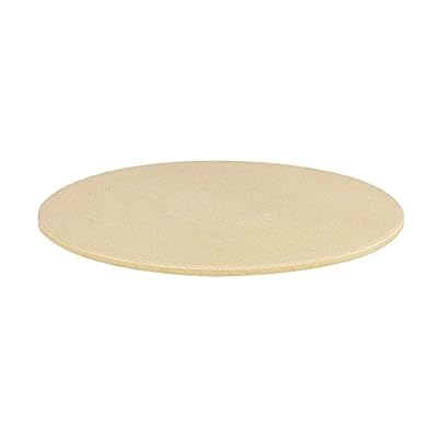 Good Cook OvenFresh Stoneware BBQ Grill and Oven Pizza Stone, 14.75", White