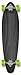 YOCAHER New Complete Longboard KICKTAIL 70's shape skateboard w/ 71mm wheels