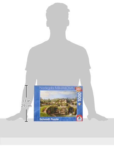 Schmidt Spiele Puzzle 59608 Nadegda Mihailova, Naturhaus, 1000 Teile Puzzle, bunt – Bild 5