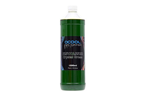 Alphacool 18550 Eiswasser Crystal Green premixed coolant 1000ml Water Cooling Water additives
