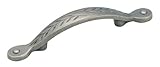 Amerock BP1580-WN Inspirations Leaf 3-Inch Pull, Weathered Nickel
