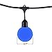 Areful Globe String Lights, 12FT Patio Lighting Strand with LED G40 Bulbs, Connectable, Remote Control, RGB Color Changing Mood Lighting
