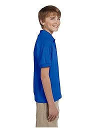 Jóvenes 5,6 oz. DryBlend 50 50 - Polo de manga corta