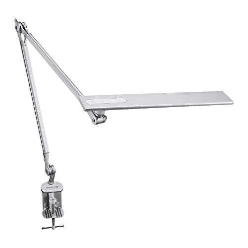 PHIVE LED Architect Desk Lamp, Clamp on Drafting Table Lamp, EyeCaring