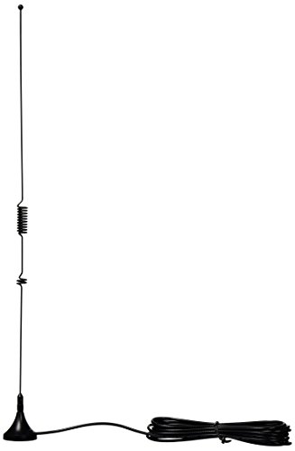 Tram 1081-SMA 144MHz/430MHz Dual-Band Magnet Antenna with SMA-Male Connector, 15.80in. x 3.15in. x 1.30in.