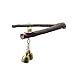Bird Toy Parrot Nature Raw Wood Fork Stand Hamster Rack Branch Perches with Bell Toys for Bird Cage for Hamsters Parrotsthumb 4
