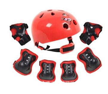 image for TUPWEL 1Set 7PCS Children Protective Safeguard Knee Elbow Helmet Wrist