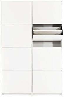 Meuble Chaussure Pas Cher Simo 8 Blanc Amazon Fr Cuisine Maison