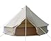DANCHEL 4-Season Family Cotton Bell Tents (10ft 13.1ft 16.4ft 19.7ft Dia. Size Options)