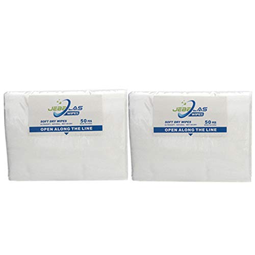 Jebblas Baby Dry Wipes Hospital Wipes Ultra Soft Cleaning Cloth Unscented Paper Towels Super
