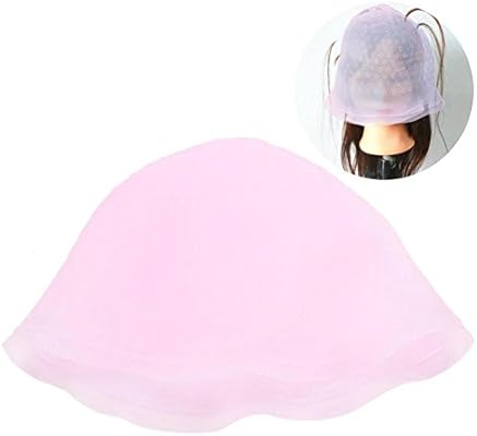 Pink Professional Reusable Hair Colouring Highlighting Cap